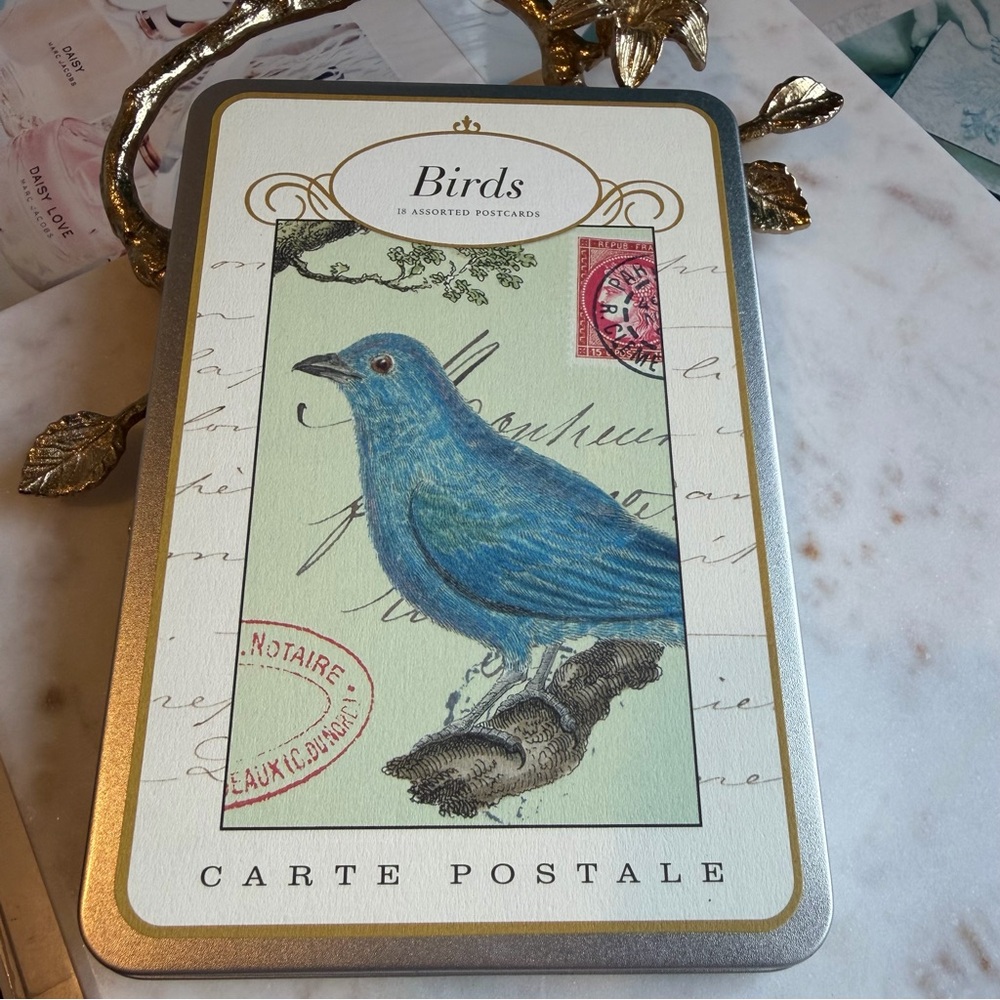 CAVALLINI & CO. BIRDS CARTE POSTALE POSTCARD SET